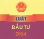 Luật Đầu Tư 2014