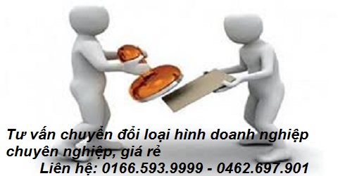 Tư vấn chuyển đổi loại hình doanh nghiệp